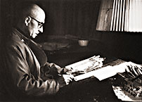 Hegenbarth in his atelier
